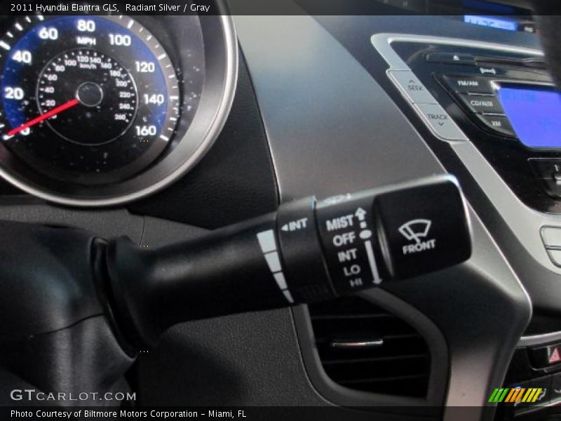 Radiant Silver / Gray 2011 Hyundai Elantra GLS