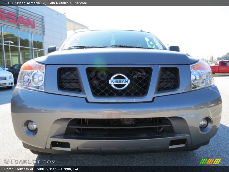 Gun Metallic / Charcoal 2013 Nissan Armada SV