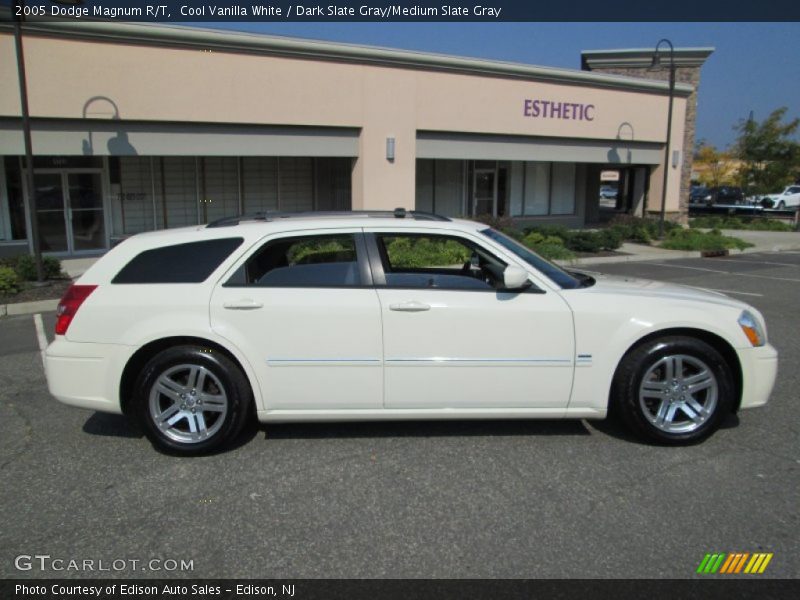 Cool Vanilla White / Dark Slate Gray/Medium Slate Gray 2005 Dodge Magnum R/T