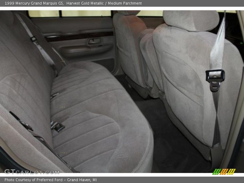 Harvest Gold Metallic / Medium Parchment 1999 Mercury Grand Marquis GS
