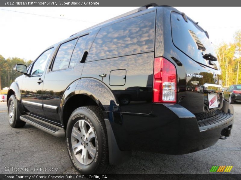 Super Black / Graphite 2012 Nissan Pathfinder Silver