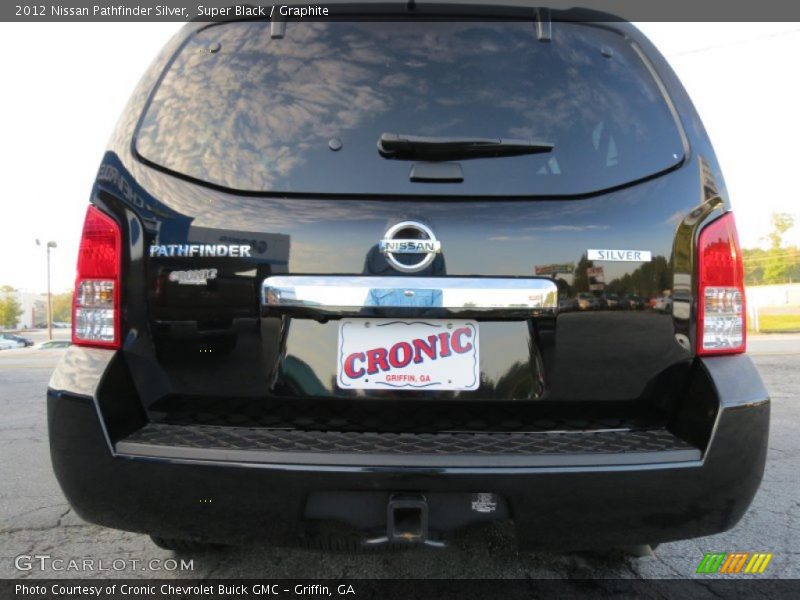 Super Black / Graphite 2012 Nissan Pathfinder Silver