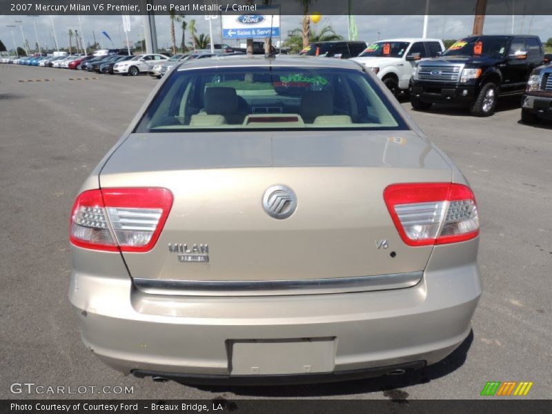 Dune Pearl Metallic / Camel 2007 Mercury Milan V6 Premier
