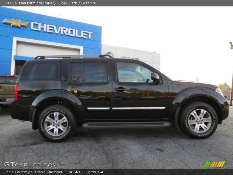 Super Black / Graphite 2012 Nissan Pathfinder Silver