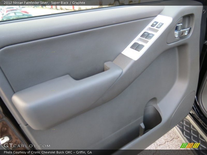 Super Black / Graphite 2012 Nissan Pathfinder Silver