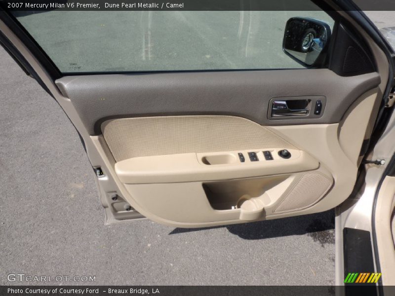Dune Pearl Metallic / Camel 2007 Mercury Milan V6 Premier