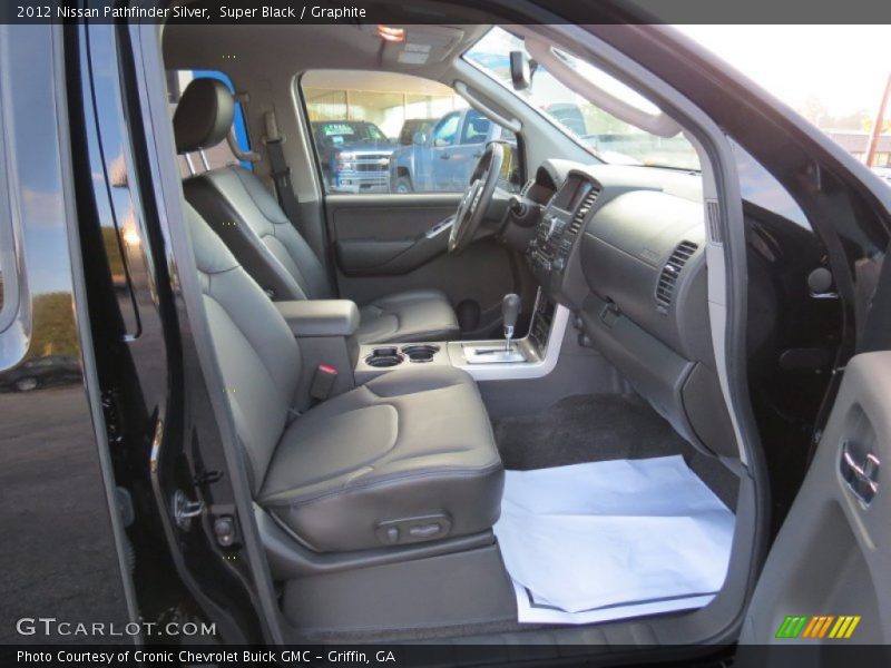 Super Black / Graphite 2012 Nissan Pathfinder Silver