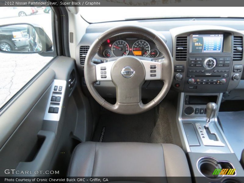 Super Black / Graphite 2012 Nissan Pathfinder Silver