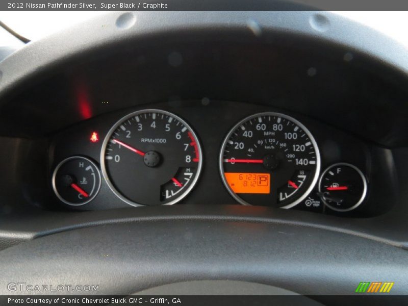 Super Black / Graphite 2012 Nissan Pathfinder Silver