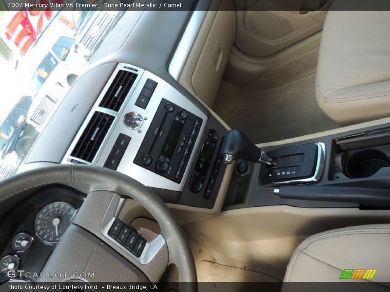 Dune Pearl Metallic / Camel 2007 Mercury Milan V6 Premier