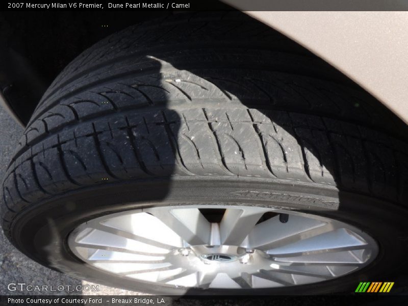 Dune Pearl Metallic / Camel 2007 Mercury Milan V6 Premier