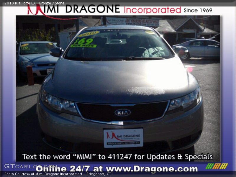Bronze / Stone 2010 Kia Forte EX