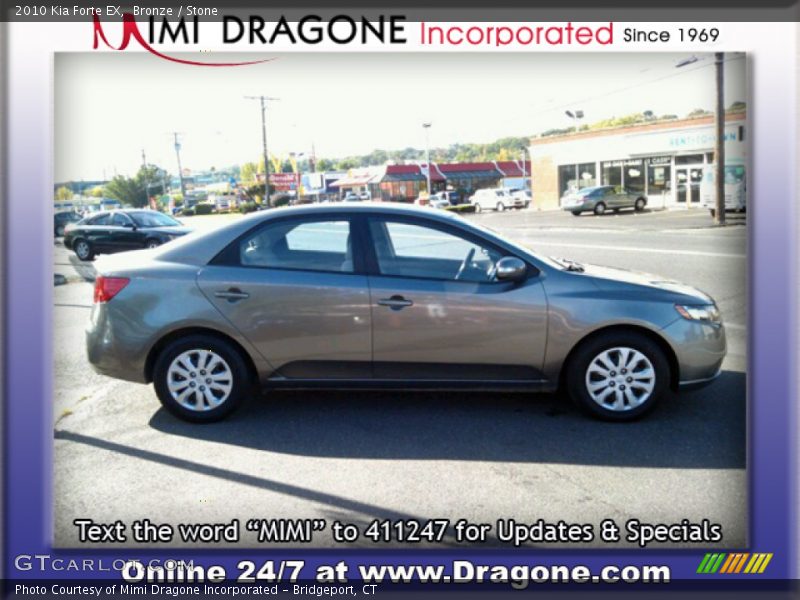 Bronze / Stone 2010 Kia Forte EX