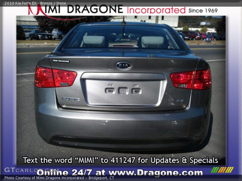 Bronze / Stone 2010 Kia Forte EX