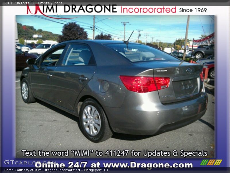 Bronze / Stone 2010 Kia Forte EX