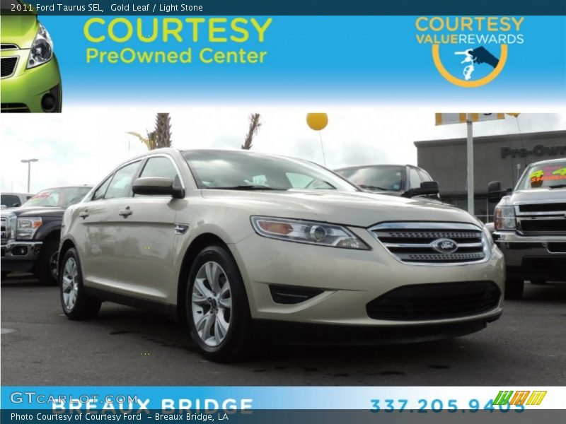 Gold Leaf / Light Stone 2011 Ford Taurus SEL