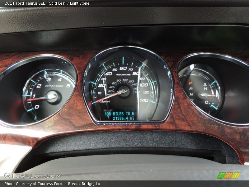 Gold Leaf / Light Stone 2011 Ford Taurus SEL