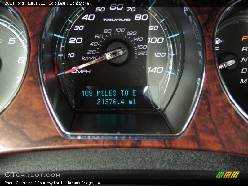 Gold Leaf / Light Stone 2011 Ford Taurus SEL