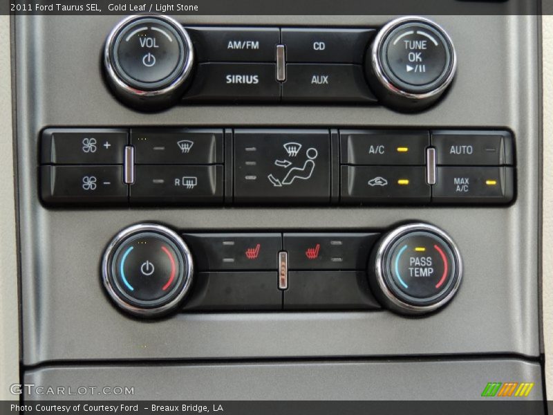 Gold Leaf / Light Stone 2011 Ford Taurus SEL