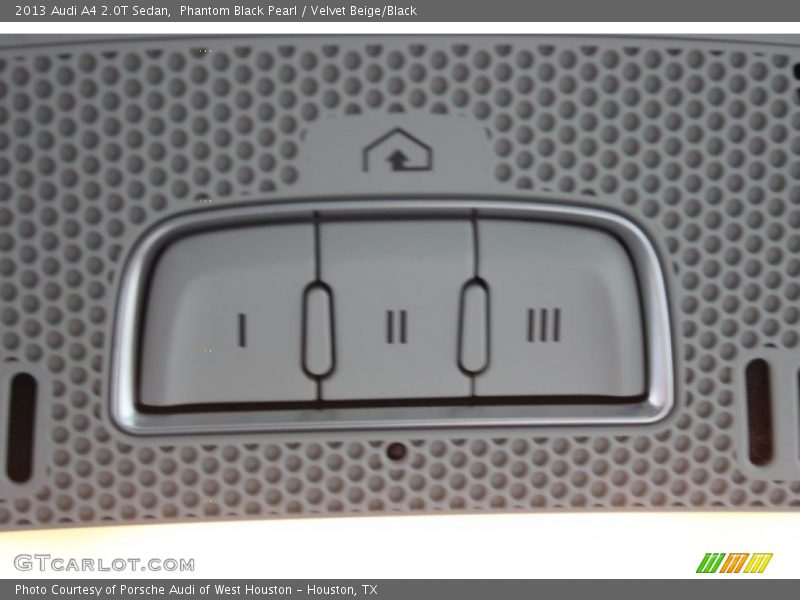 Phantom Black Pearl / Velvet Beige/Black 2013 Audi A4 2.0T Sedan