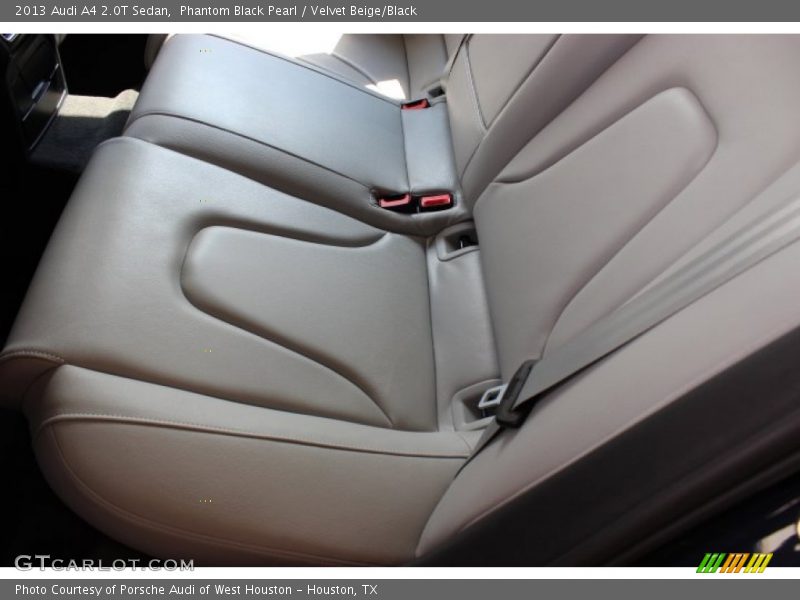 Phantom Black Pearl / Velvet Beige/Black 2013 Audi A4 2.0T Sedan