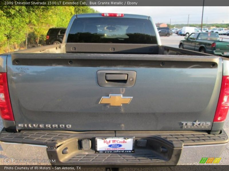 Blue Granite Metallic / Ebony 2009 Chevrolet Silverado 1500 LT Extended Cab
