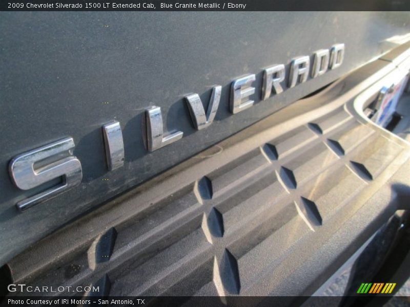 Blue Granite Metallic / Ebony 2009 Chevrolet Silverado 1500 LT Extended Cab