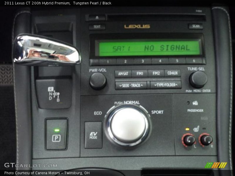 Tungsten Pearl / Black 2011 Lexus CT 200h Hybrid Premium