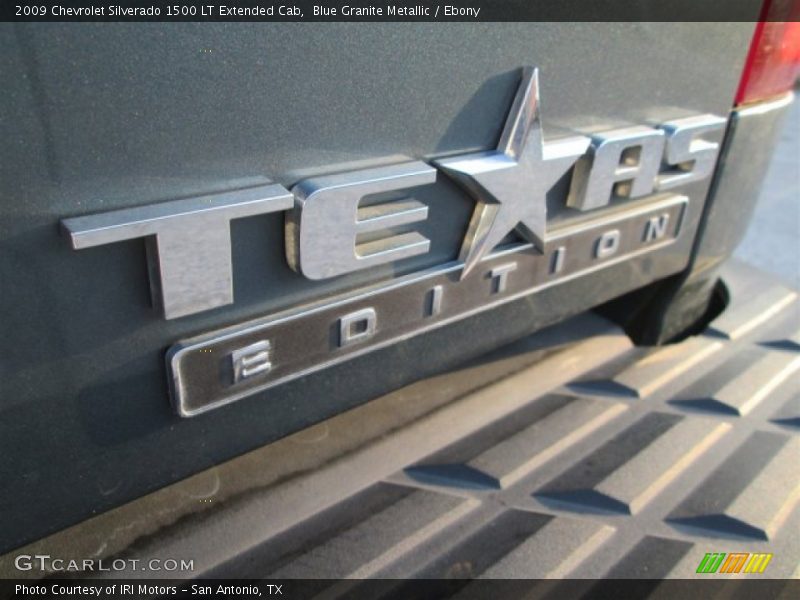 Blue Granite Metallic / Ebony 2009 Chevrolet Silverado 1500 LT Extended Cab