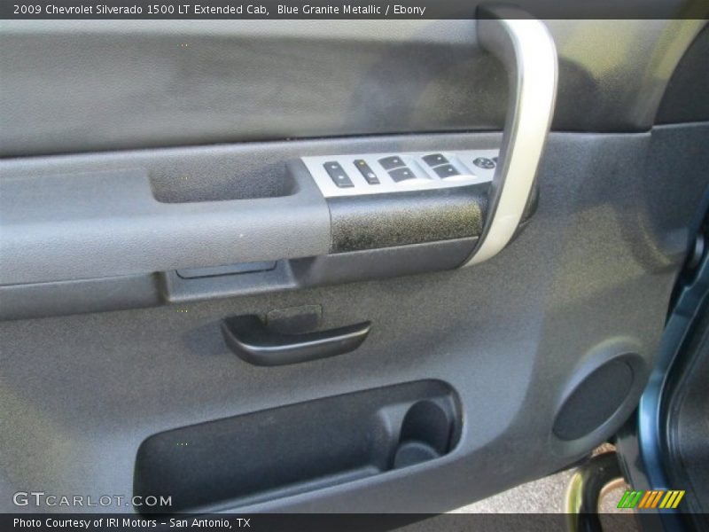 Blue Granite Metallic / Ebony 2009 Chevrolet Silverado 1500 LT Extended Cab
