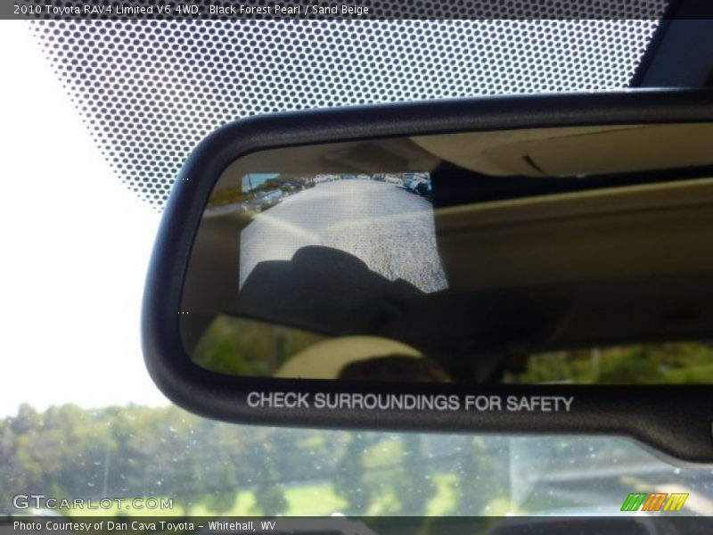 Black Forest Pearl / Sand Beige 2010 Toyota RAV4 Limited V6 4WD