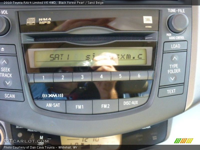 Black Forest Pearl / Sand Beige 2010 Toyota RAV4 Limited V6 4WD