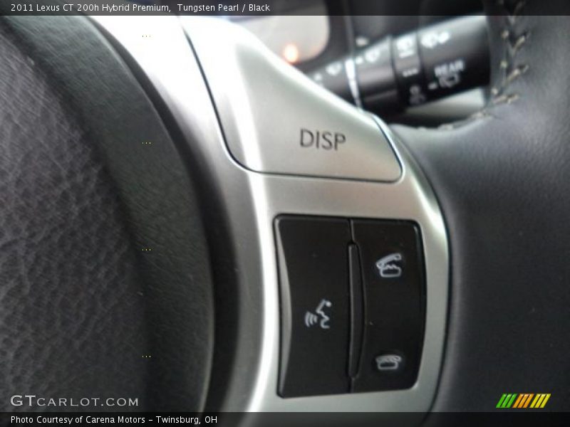Tungsten Pearl / Black 2011 Lexus CT 200h Hybrid Premium