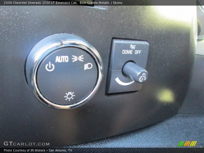 Blue Granite Metallic / Ebony 2009 Chevrolet Silverado 1500 LT Extended Cab