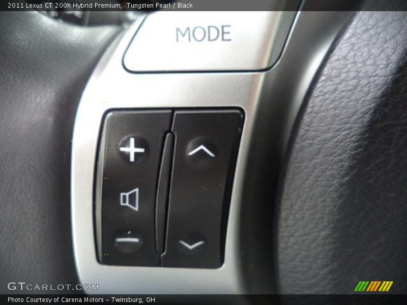 Tungsten Pearl / Black 2011 Lexus CT 200h Hybrid Premium