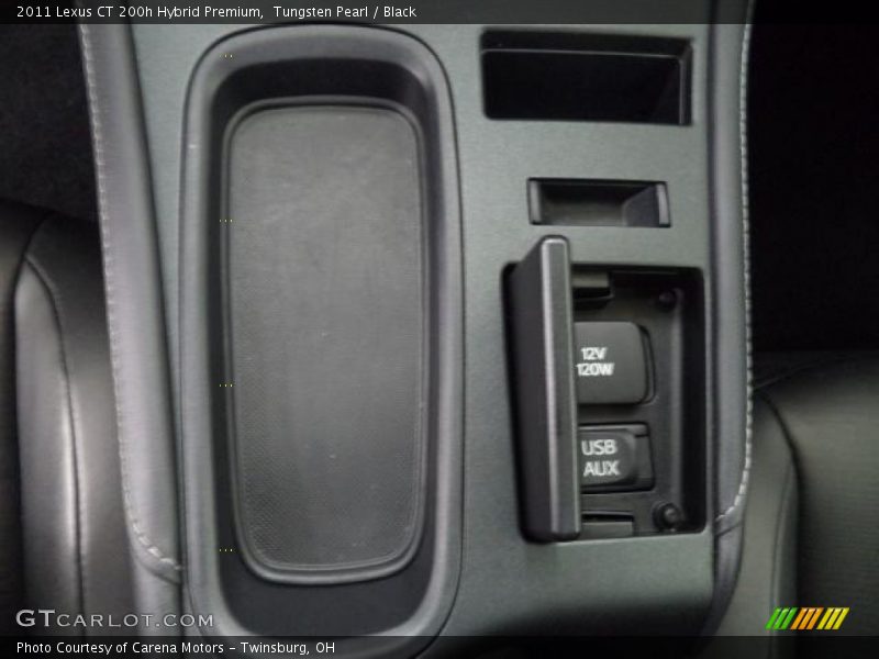 Tungsten Pearl / Black 2011 Lexus CT 200h Hybrid Premium
