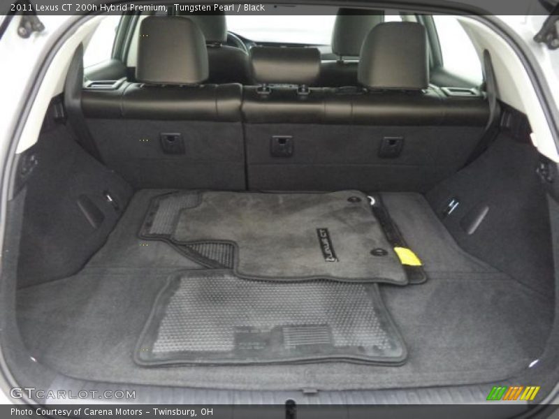 Tungsten Pearl / Black 2011 Lexus CT 200h Hybrid Premium