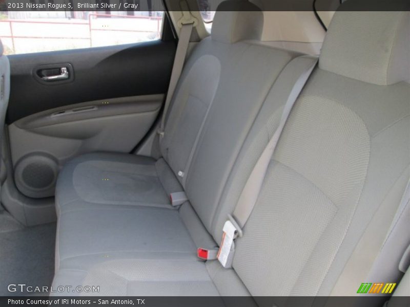 Brilliant Silver / Gray 2013 Nissan Rogue S