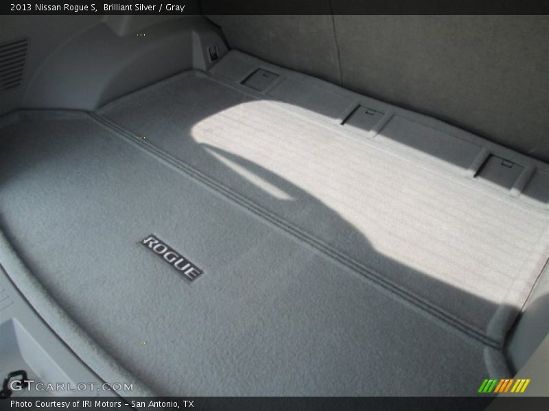 Brilliant Silver / Gray 2013 Nissan Rogue S