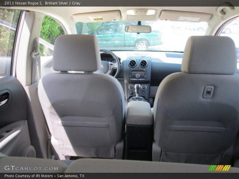 Brilliant Silver / Gray 2013 Nissan Rogue S