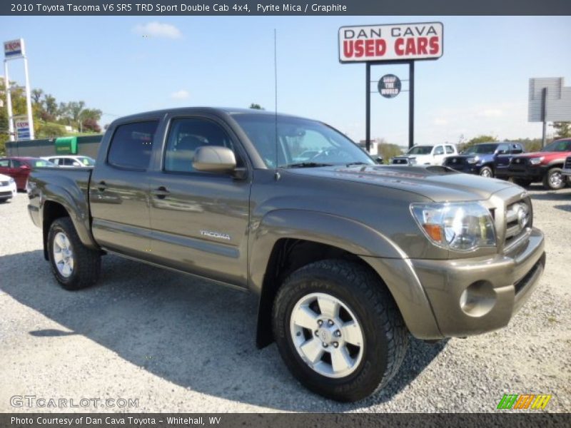 Pyrite Mica / Graphite 2010 Toyota Tacoma V6 SR5 TRD Sport Double Cab 4x4