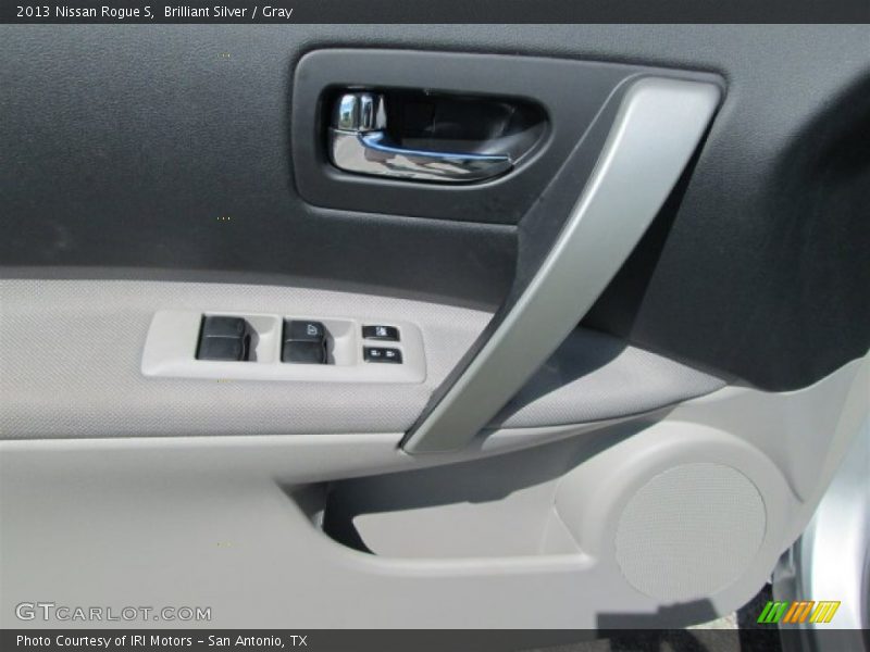 Brilliant Silver / Gray 2013 Nissan Rogue S