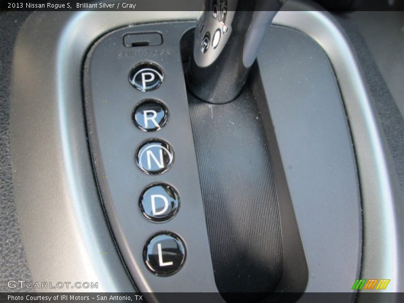 Brilliant Silver / Gray 2013 Nissan Rogue S