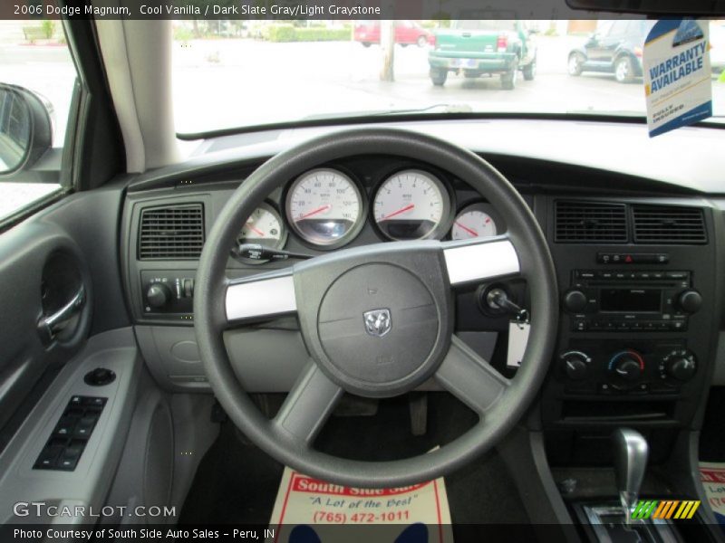Cool Vanilla / Dark Slate Gray/Light Graystone 2006 Dodge Magnum