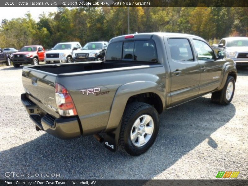 Pyrite Mica / Graphite 2010 Toyota Tacoma V6 SR5 TRD Sport Double Cab 4x4