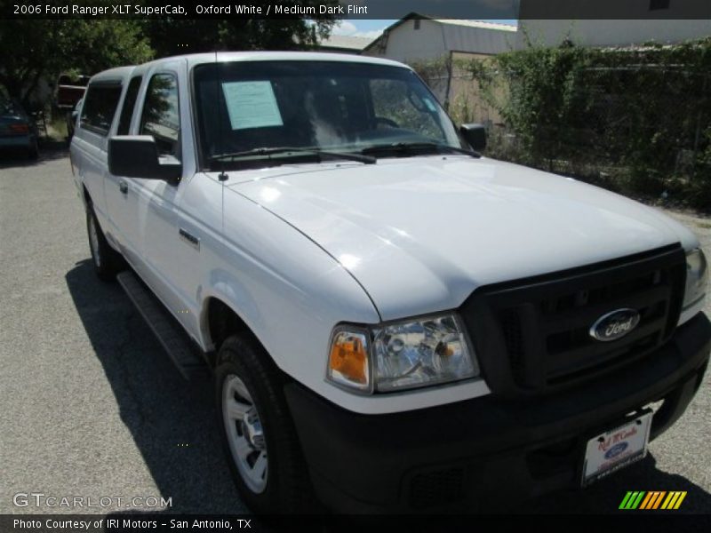 Oxford White / Medium Dark Flint 2006 Ford Ranger XLT SuperCab