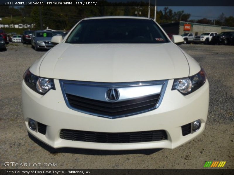 Premium White Pearl / Ebony 2011 Acura TSX Sedan