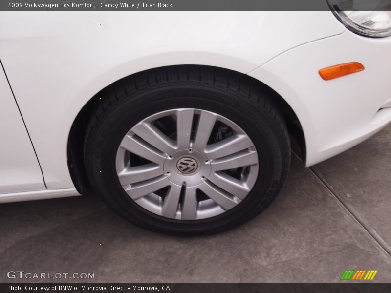 Candy White / Titan Black 2009 Volkswagen Eos Komfort