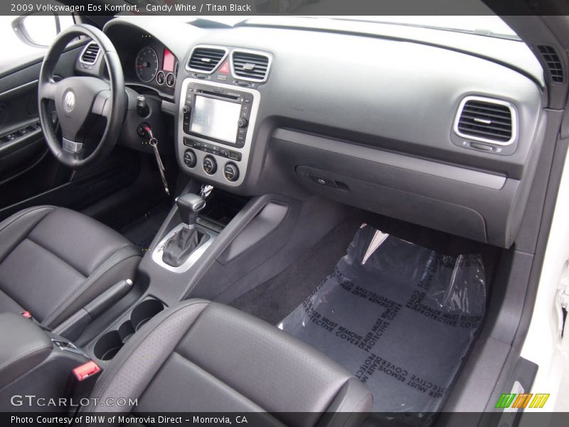Candy White / Titan Black 2009 Volkswagen Eos Komfort