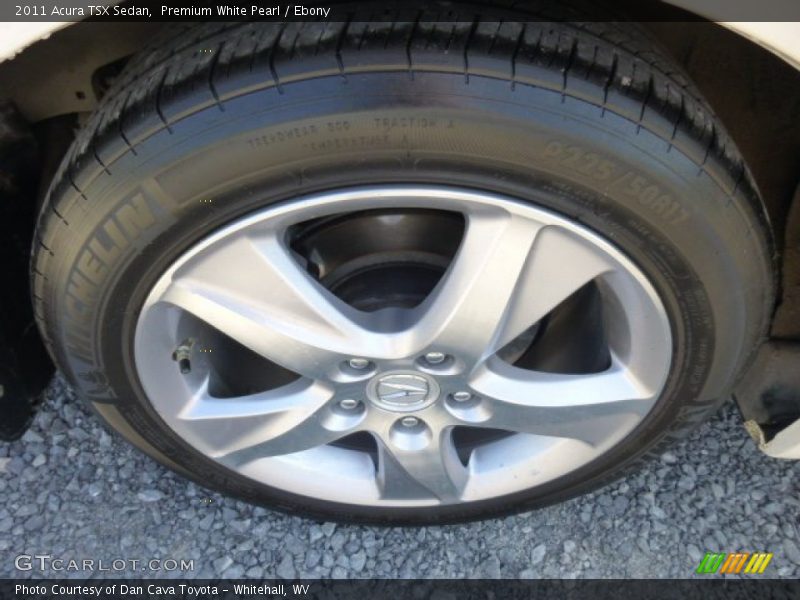 Premium White Pearl / Ebony 2011 Acura TSX Sedan
